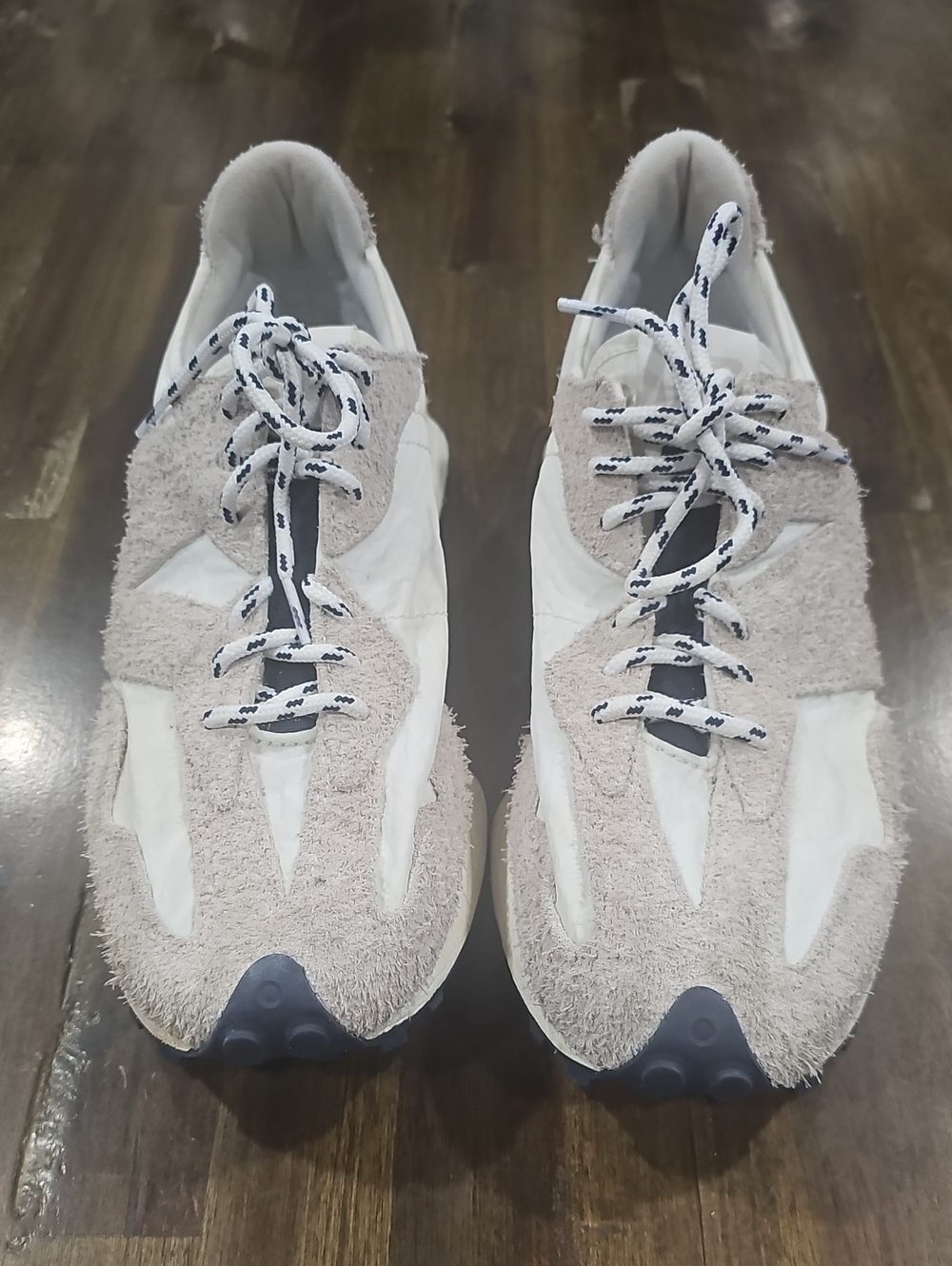 New Balance 327 Moonbeam White And Navy